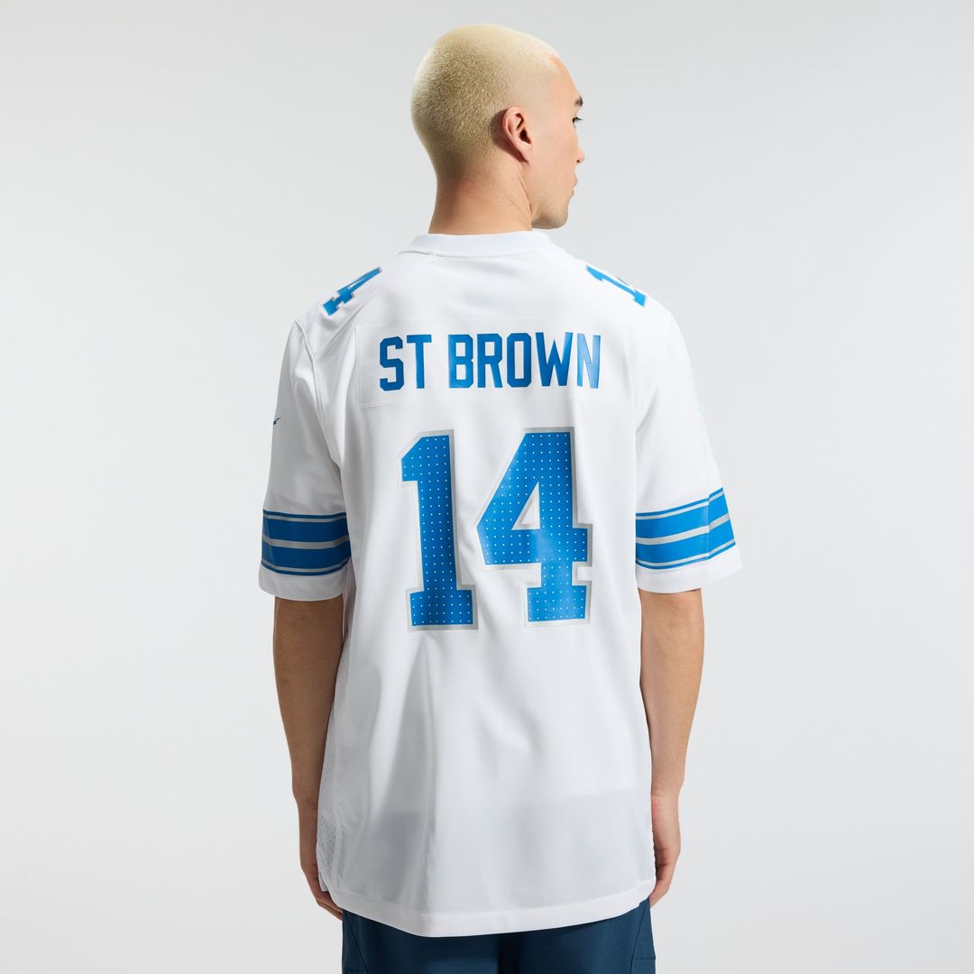 Men's Detroit Lions Amon-Ra St. Brown Nike Black 2nd product image 25