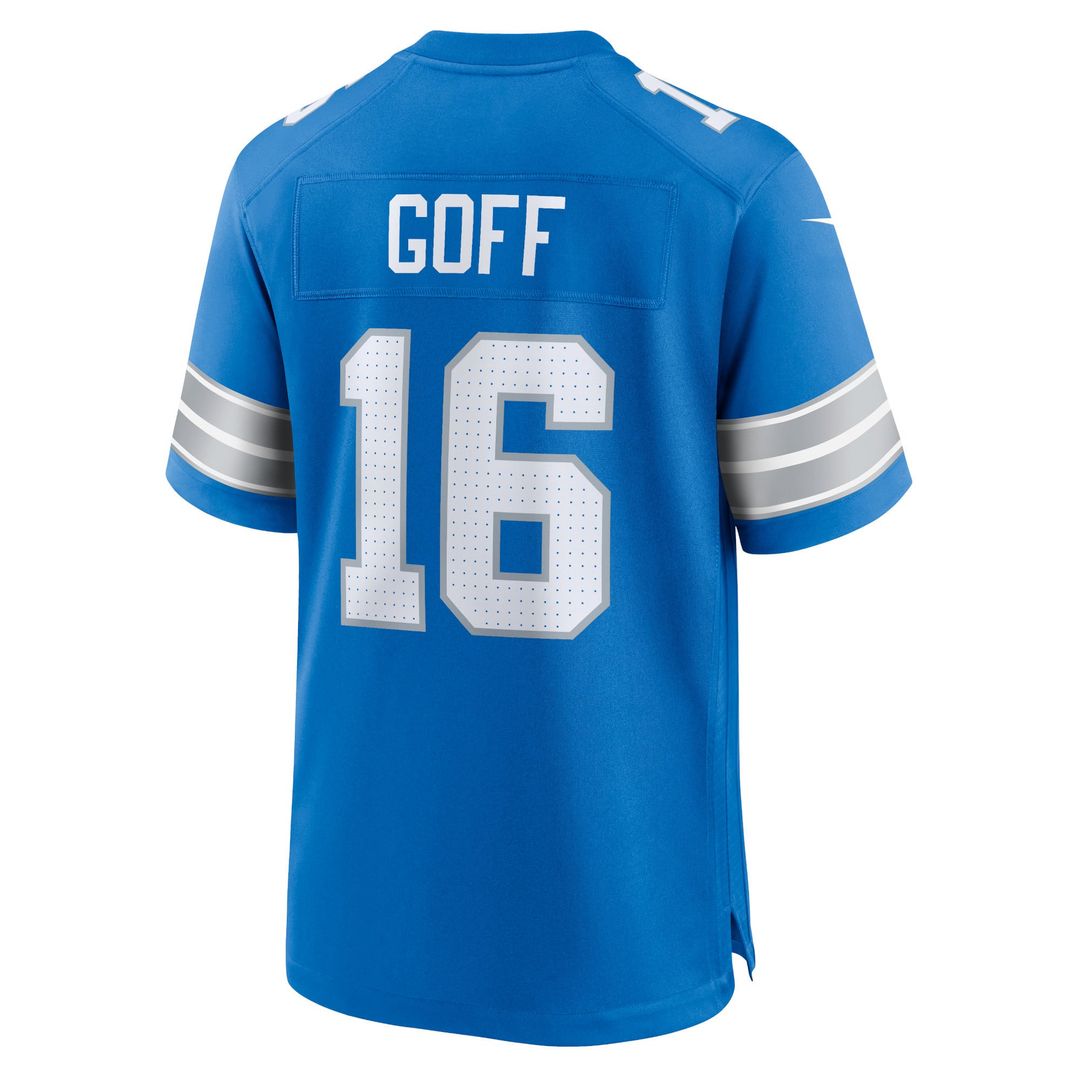 Men's Detroit Lions Jared Goff Nike Black 2nd Alternate product image 19
