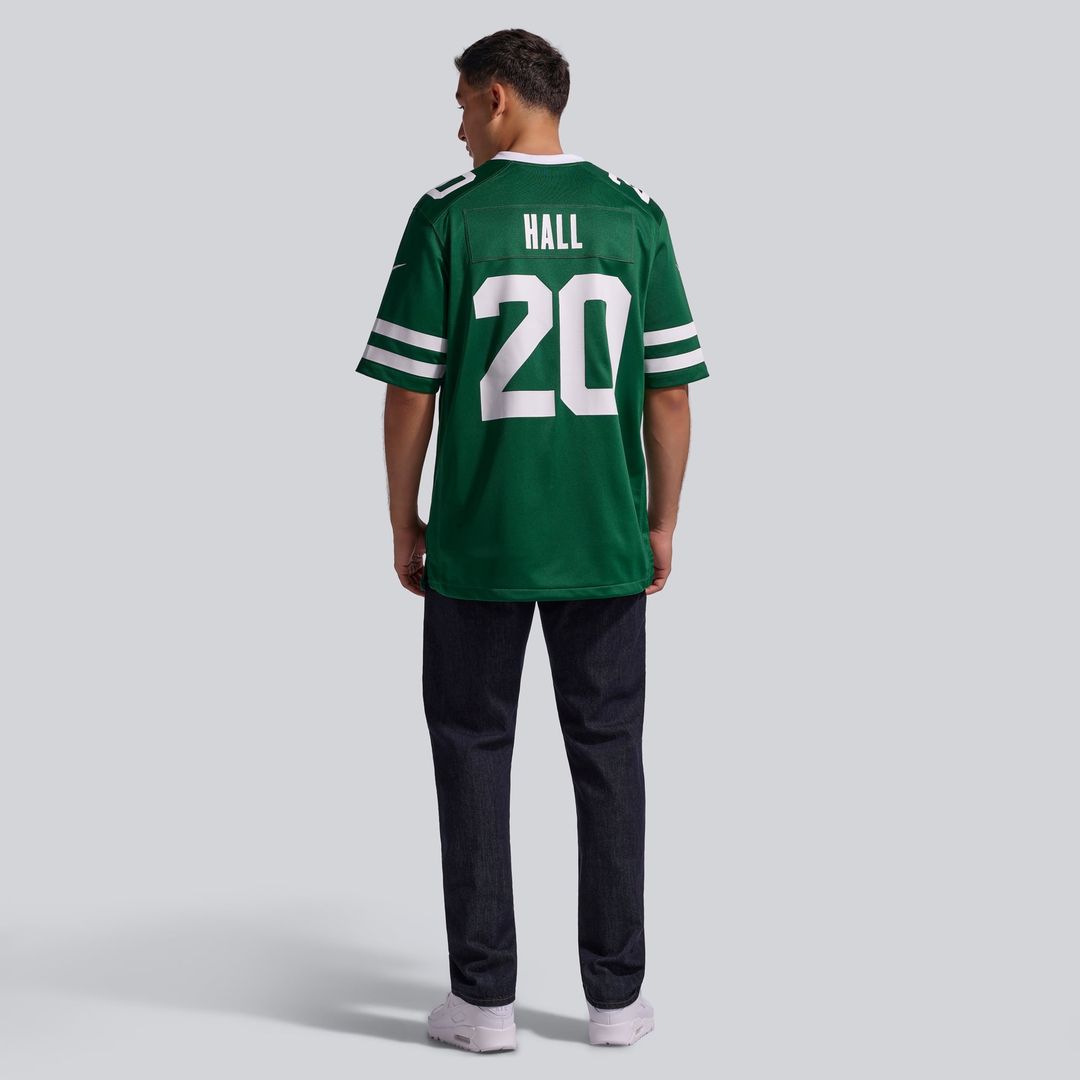 Men's New York Jets Breece Hall Nike Legacy White Game product image 11
