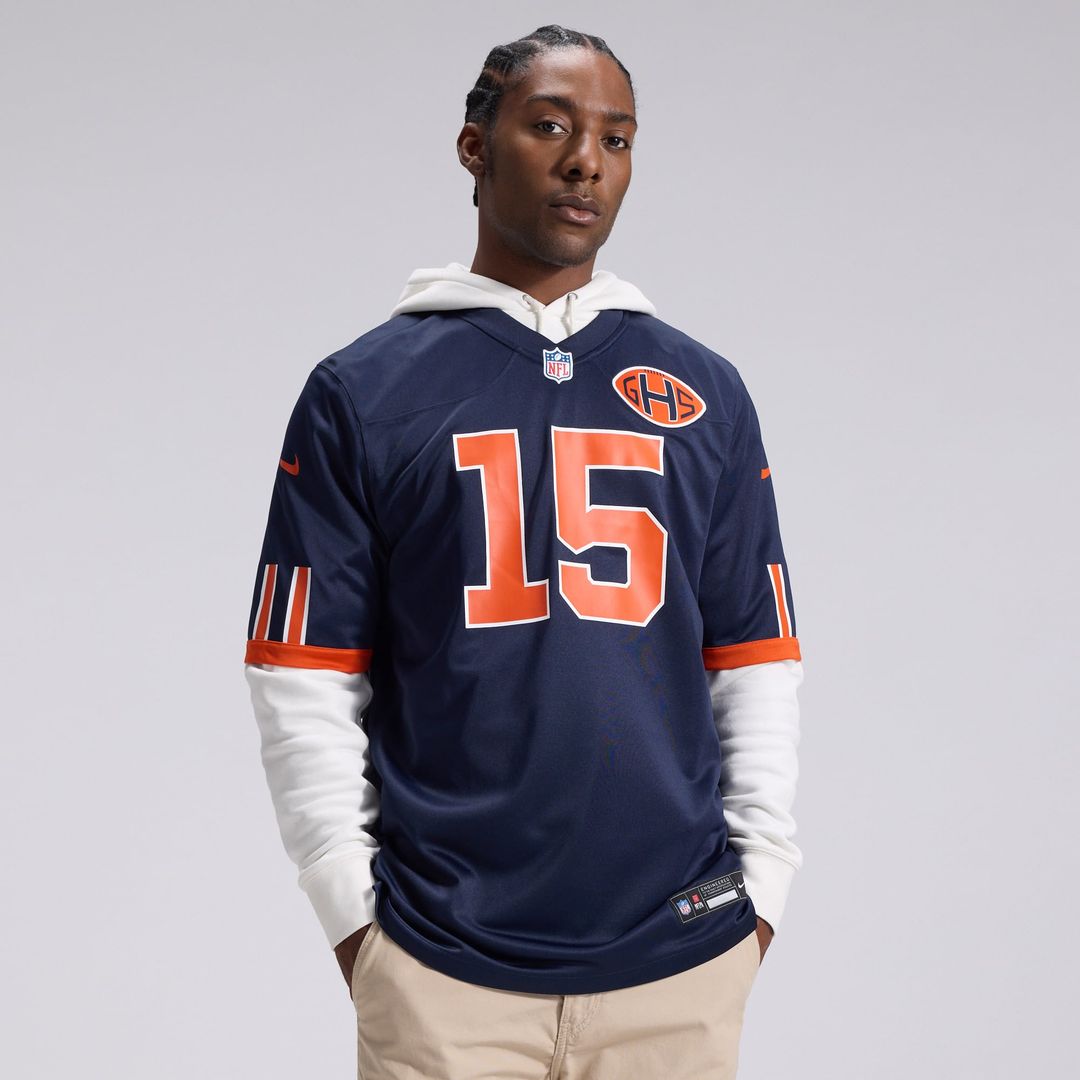 Men's Chicago Bears Rome Odunze Nike Navy 2026 Rivalries product image 2