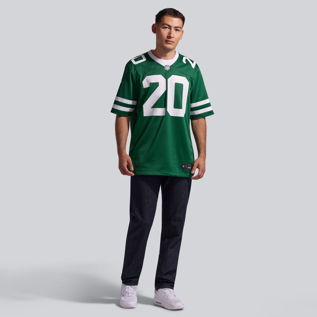 Men's New York Jets Breece Hall Nike Legacy White Game product image 10