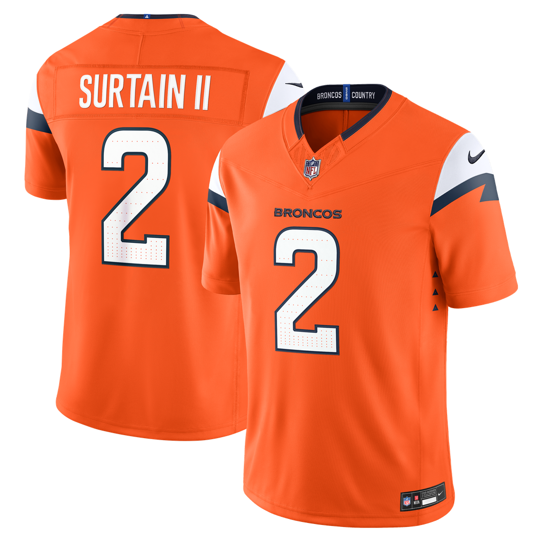 Men's Denver Broncos Pat Surtain II Nike Navy Alternate product image 7