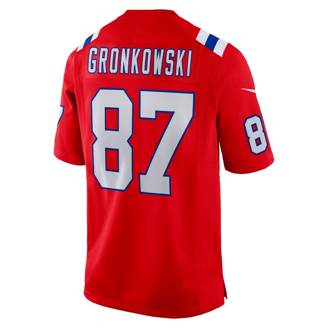 Men's New England Patriots Rob Gronkowski Nike Red product image 3