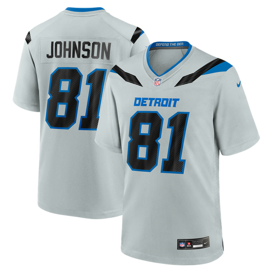 Detroit Lions Calvin Johnson Nike Silver 2026 Rivalries product image 1