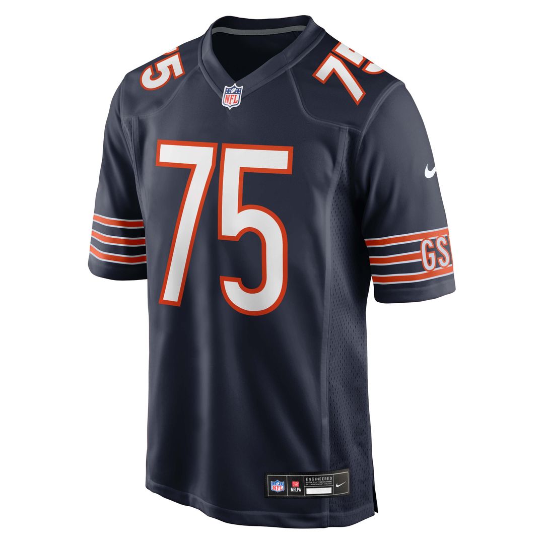 Men's Chicago Bears Ozzy Trapilo Nike Navy Team Game Jersey product image 2