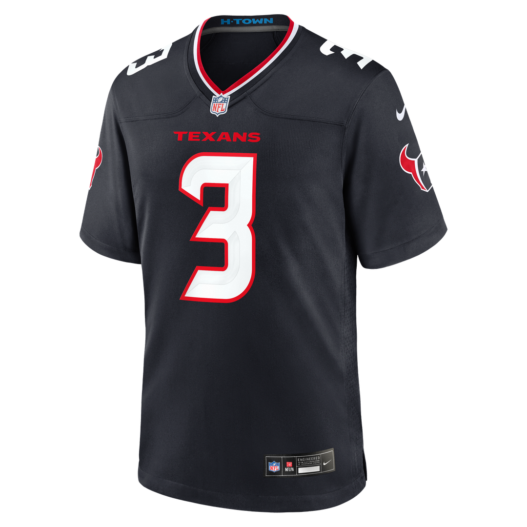 Men's Houston Texans Kamari Lassiter Nike Navy Team Game product image 2