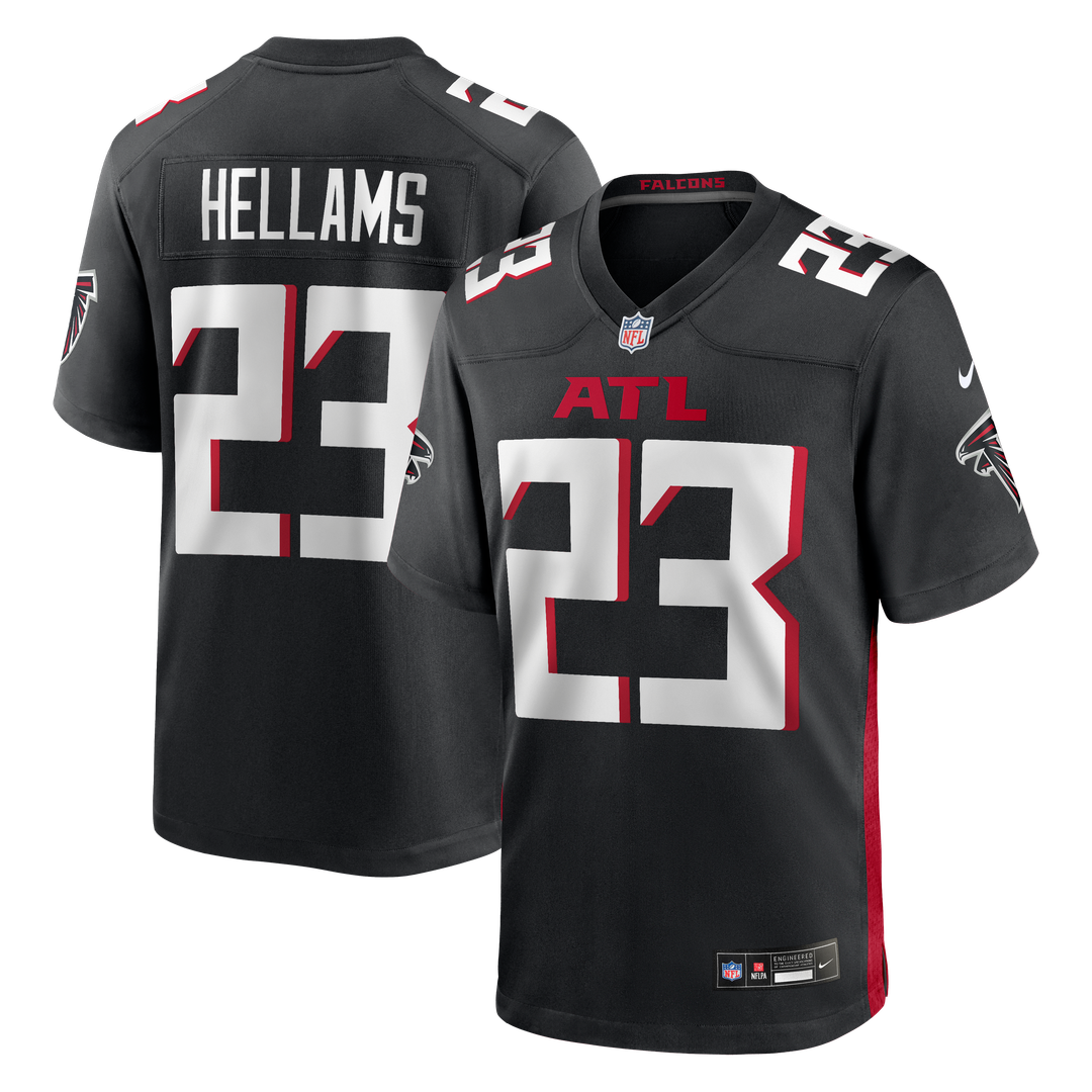 Men's Atlanta Falcons DeMarcco Hellams Nike Black Team Game product image 1