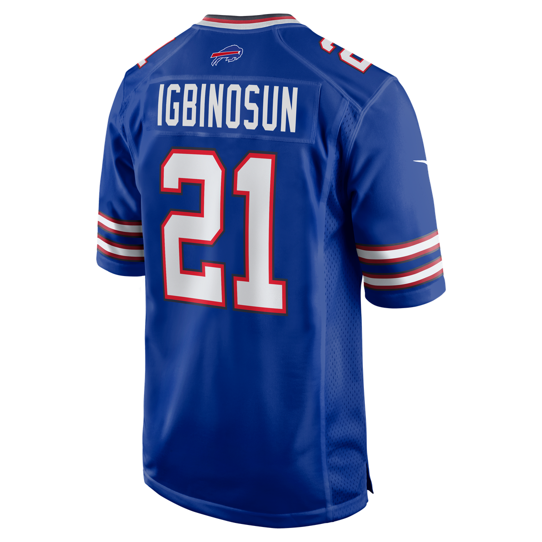 Men's Buffalo Bills Davison Igbinosun Nike Royal Team Game product image 5