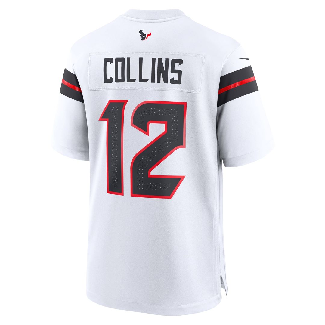 Houston Texans Nico Collins Nike White Game Jersey product image 3