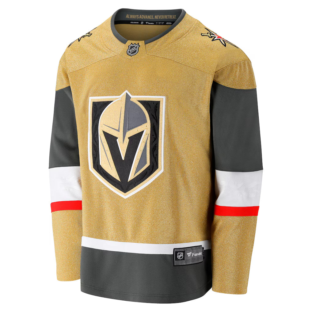 Vegas Golden Knights Custom Jersey product image 2, provided for visual reference and product detail review