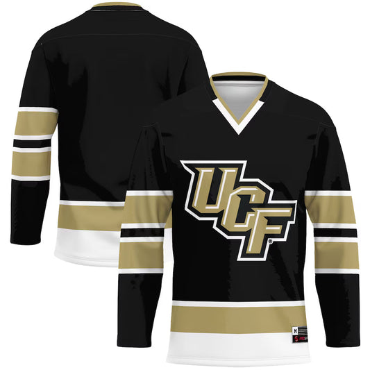 UCF Knights GameDay Greats Hockey Jersey - Gold product image 1, provided for visual reference and product detail review