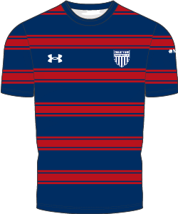 Under Armour Youth AF Crew Neck Jersey Chelsea Piers CT - Navy Blue product image 1, provided for visual reference and
